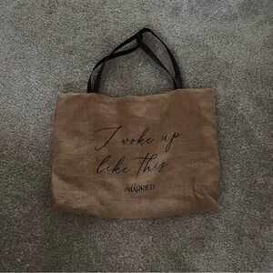 Tan‎ Honeymoon Tote Bag